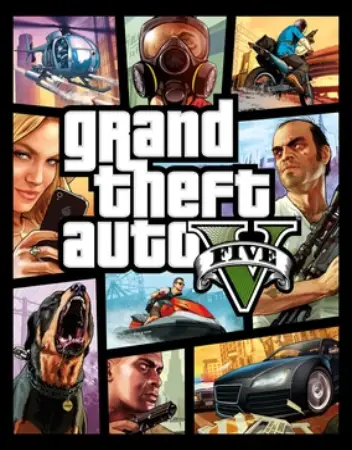  Grand Theft Auto V Game Cover